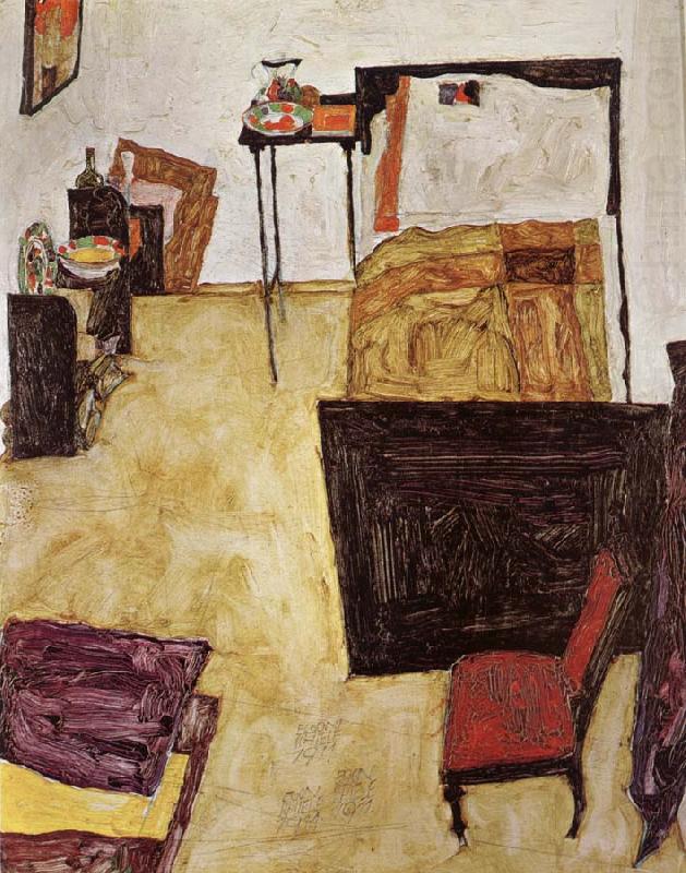 Egon Schiele Schiele-s Room in Neulengbach china oil painting image